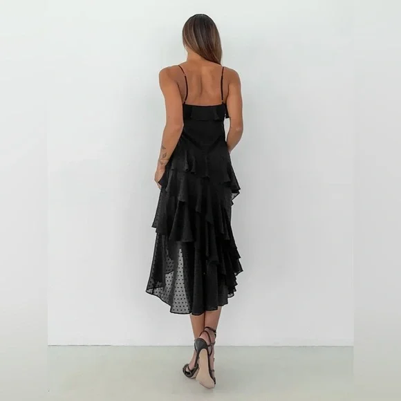 Rumored Cha Cha Midi Dress - Picture 6 of 7